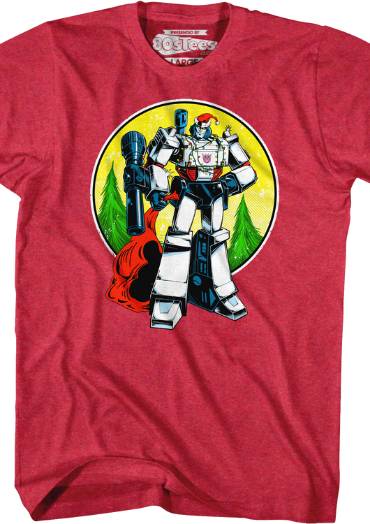 How The Decepticon Stole Christmas Transformers T-Shirt - main product image