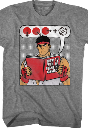 How To Win At Fighting Games Street Fighter T-Shirt