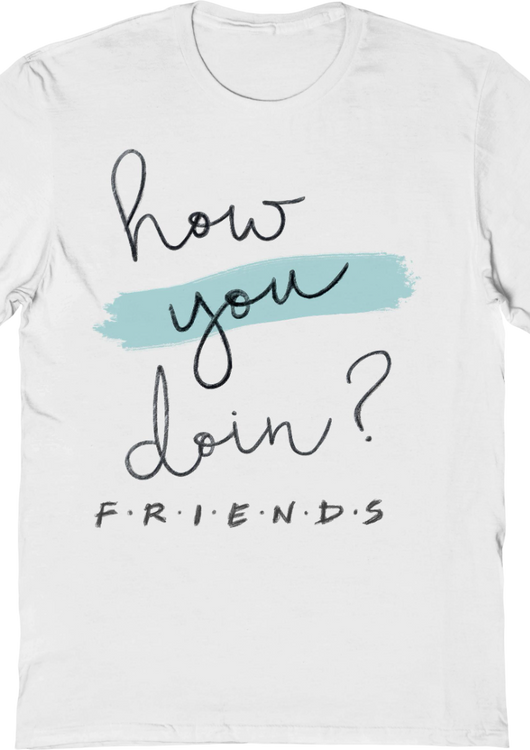 How You Doin Joey Tribbiani Friends T-Shirt - main product image