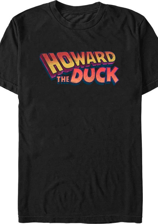 Howard The Duck Logo Marvel Comics T-Shirt - main product image