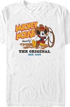 Howdy Mickey Mouse Disney T-Shirt