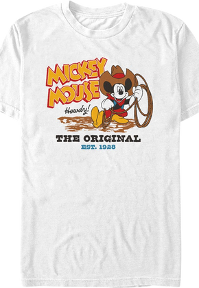 Howdy Mickey Mouse Disney T-Shirt