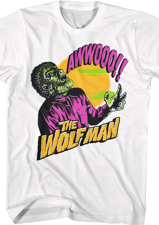 Howling Wolf Man T-Shirt - main product image