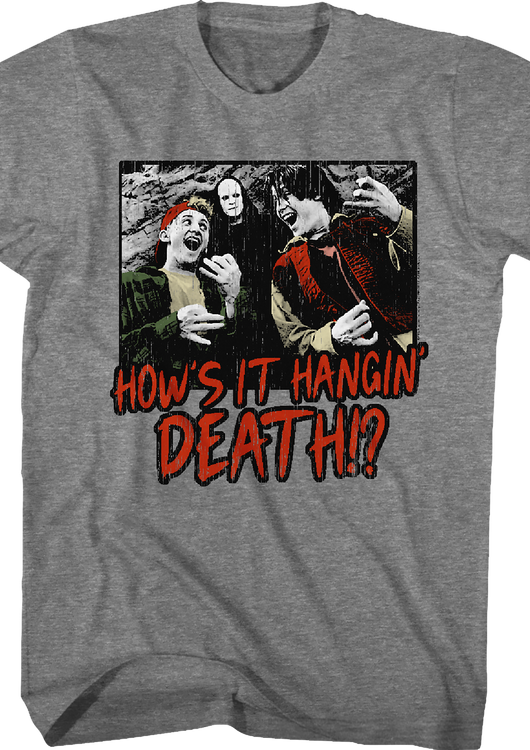 How's It Hangin' Death Bill And Ted T-Shirt - main product image