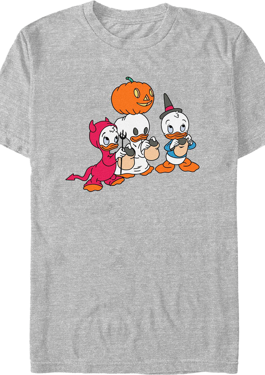 Huey Dewey Louie Trick Or Treat Disney T-Shirt - main product image