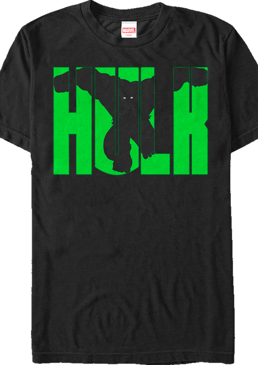 Marvel Incredible Hulk Block Letters T-Shirt - main product image