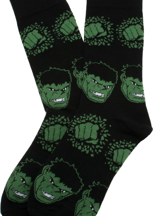 Hulk Punch Marvel Comics Socks - main product image