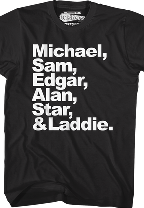 Human Names Lost Boys T-Shirt