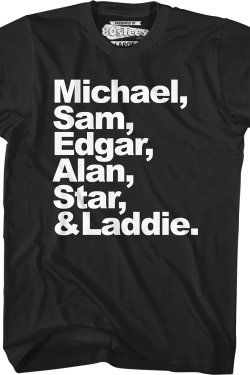 Human Names Lost Boys T-Shirtmain product image
