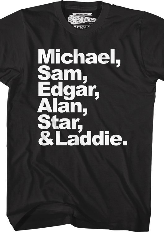 Human Names Lost Boys T-Shirt - main product image