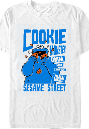 Hungry Cookie Monster Sesame Street T-Shirt