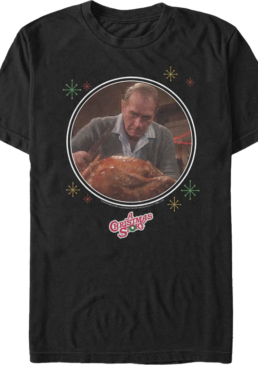 Hungry Old Man Christmas Story T-Shirt - main product image