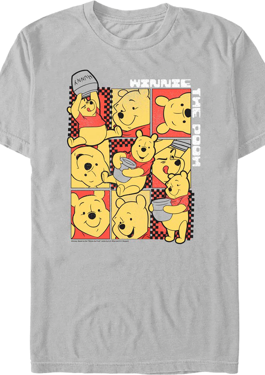 Hunny Collage Winnie The Pooh T-Shirt - main product image