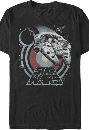 Hyperspace Millennium Falcon Star Wars T-Shirt