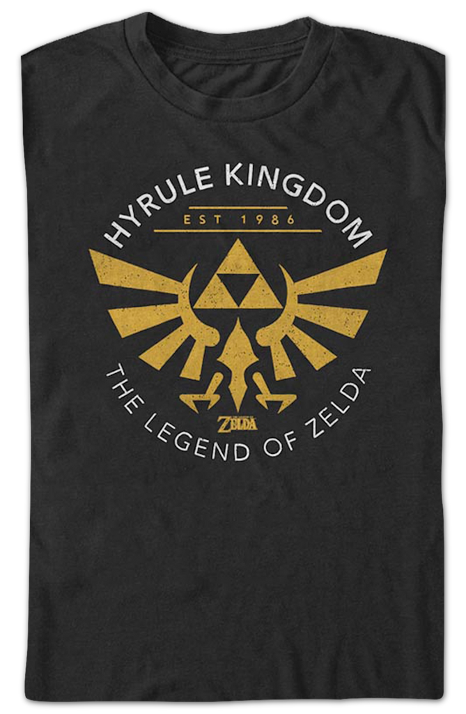 T-shirt Zelda Hyrule Kingdom – Taille L – Coton, Licence Officielle – Pour Hommes Et Femmes - 11