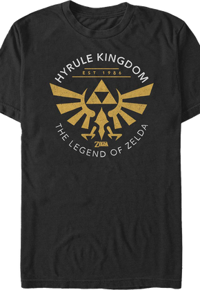 Hyrule Kingdom Est. 1986 Legend of Zelda T-Shirt