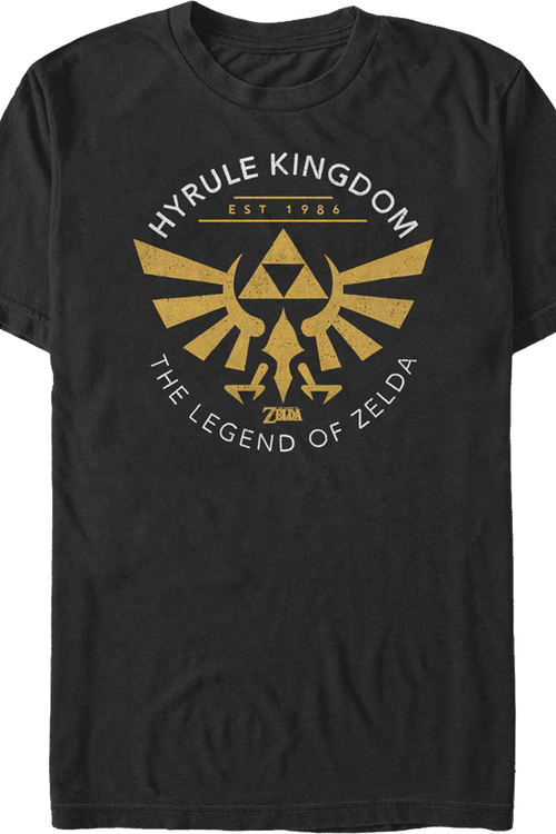 Hyrule Kingdom Est. 1986 Legend of Zelda T-Shirt - main product image