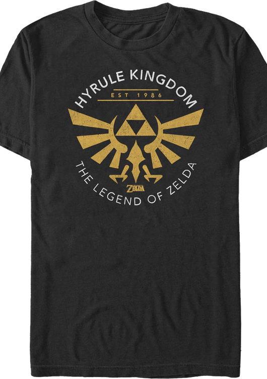 Hyrule Kingdom Est. 1986 Legend of Zelda T-Shirt - main product image