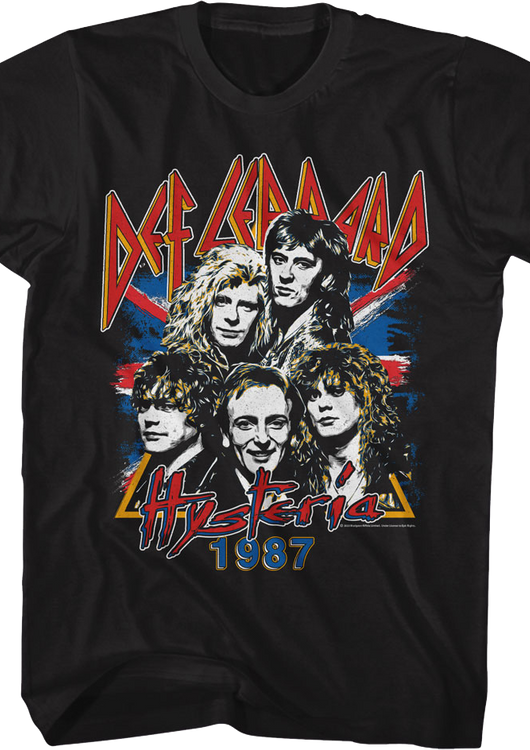 Hysteria 1987 Def Leppard T-Shirt - main product image
