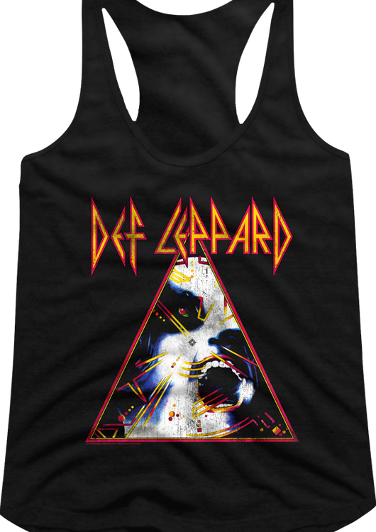 Ladies Hysteria Def Leppard Racerback Tank Top - main product image