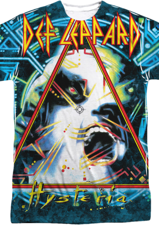 Hysteria Def Leppard Sublimation Shirt - main product image