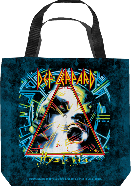 Hysteria Def Leppard Tote Bag - main product image