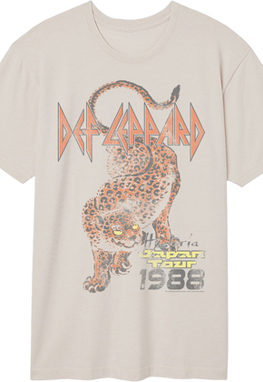 Hysteria Japan Tour Def Leppard Vintage Wash T-Shirt
