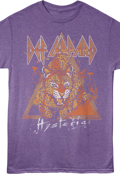 Hysteria Leopard Def Leppard T-Shirt