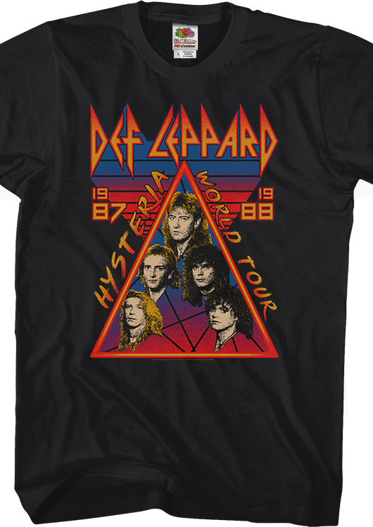 Hysteria World Tour Def Leppard T-Shirt - main product image