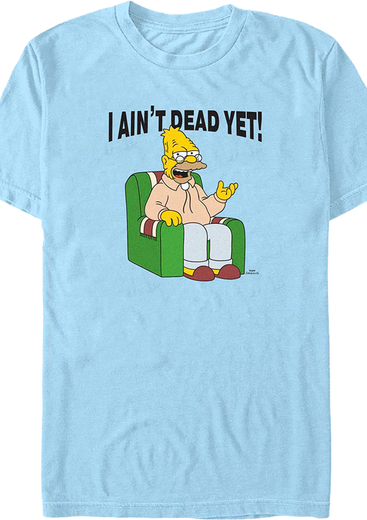 I Ain't Dead Yet Simpsons T-Shirt - main product image