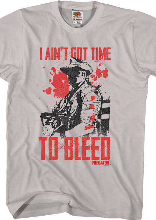 I Ain't Got Time To Bleed Predator Shirt - main product image