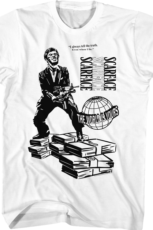 I Always Tell The Truth Even When I Lie Scarface T-Shirtmain product image