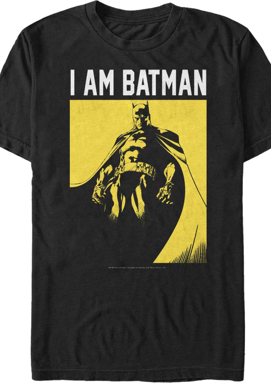 I Am Batman DC Comics T-Shirt - main product image