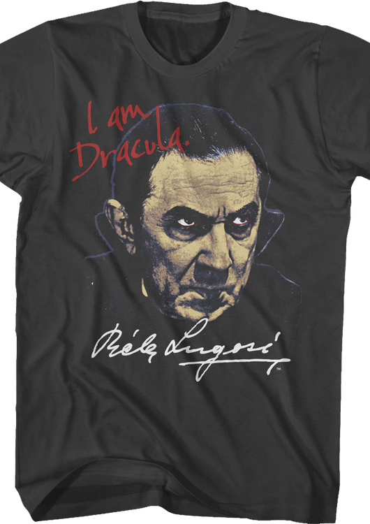 I Am Dracula Bela Lugosi T-Shirt - main product image
