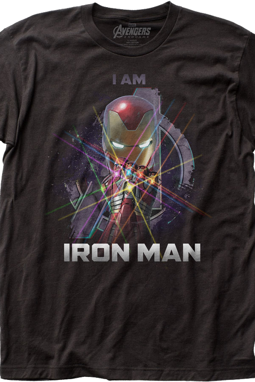 I Am Iron Man Avengers Endgame T-Shirtmain product image