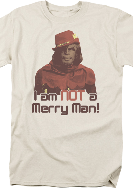 I Am Not A Merry Man Star Trek The Next Generation T-Shirt - main product image
