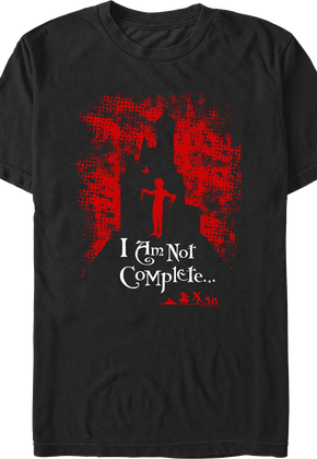 I Am Not Complete Silhouette Edward Scissorhands T-Shirt