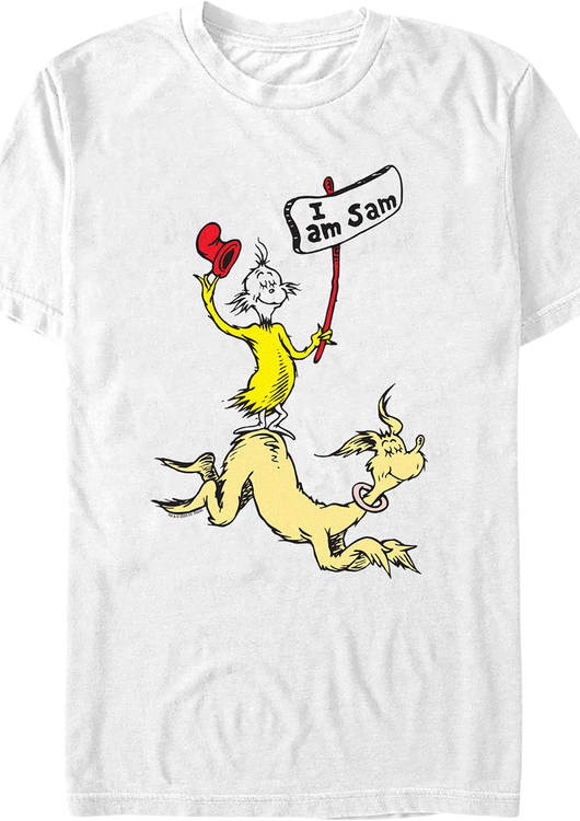 I Am Sam Dr. Seuss T-Shirt - main product image