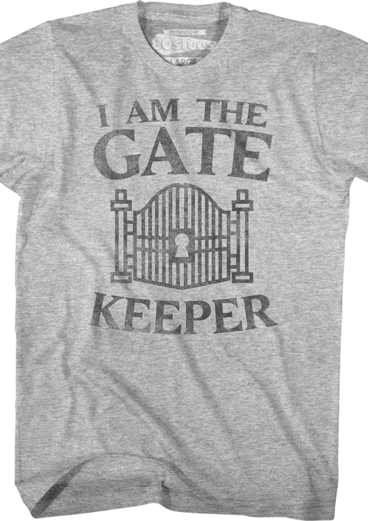 I Am The Gatekeeper Ghostbusters T-Shirt - main product image