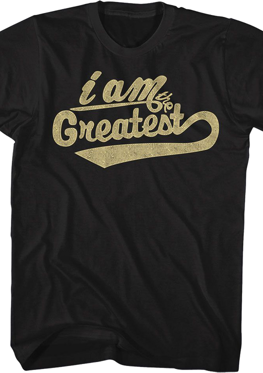 I Am The Greatest Muhammad Ali T-Shirt - main product image
