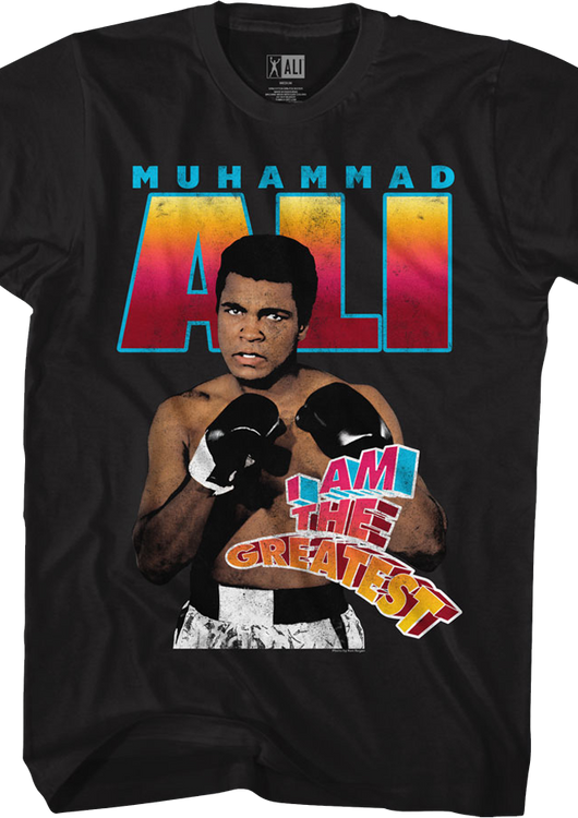 I Am The Greatest Pose Muhammad Ali T-Shirt - main product image