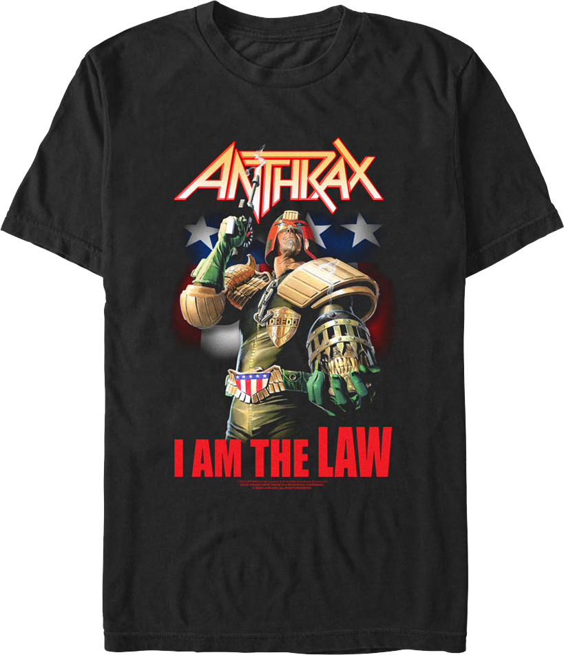 T-shirt Metal Uomo Donna Unisex Anthrax - Eagle Shield - ROCK OFF - Foto 5