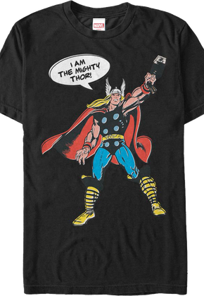 I Am The Mighty Thor Marvel Comics T-Shirt