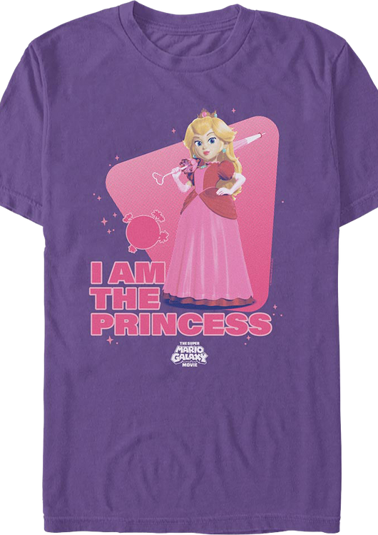 I Am The Princess Super Mario Bros. T-Shirt - main product image