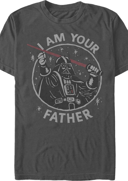 I Am Your Father Darth Vader Star Wars T-Shirt - main product image