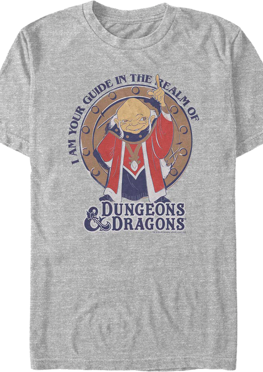 I Am Your Guide In The Realm Of Dungeons & Dragons T-Shirt - main product image