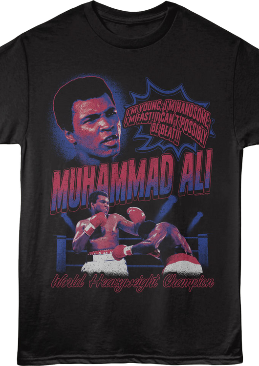 I Can't Possibly Be Beat Muhammad Ali T-Shirt - main product image