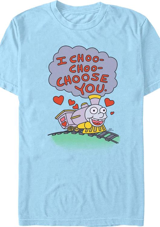 I Choo-Choo-Choose You Simpsons T-Shirt - main product image