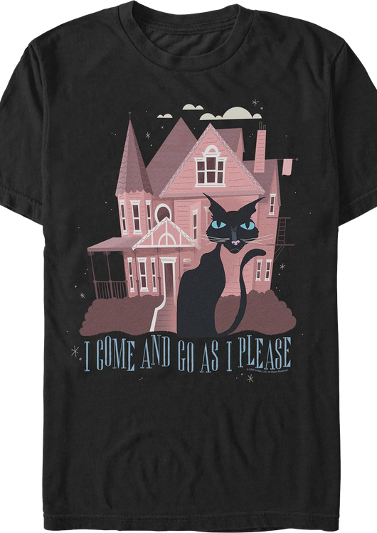 I Come And Go As I Please Coraline T-Shirt - main product image