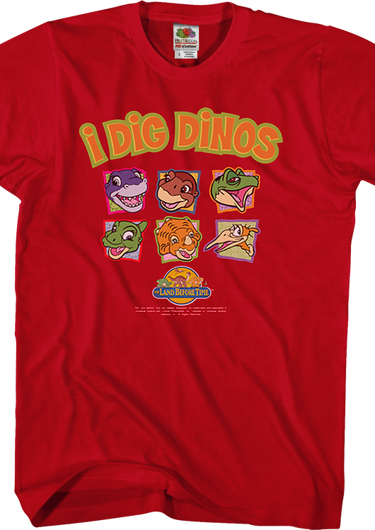 I Dig Dinos Land Before Time T-Shirt - main product image